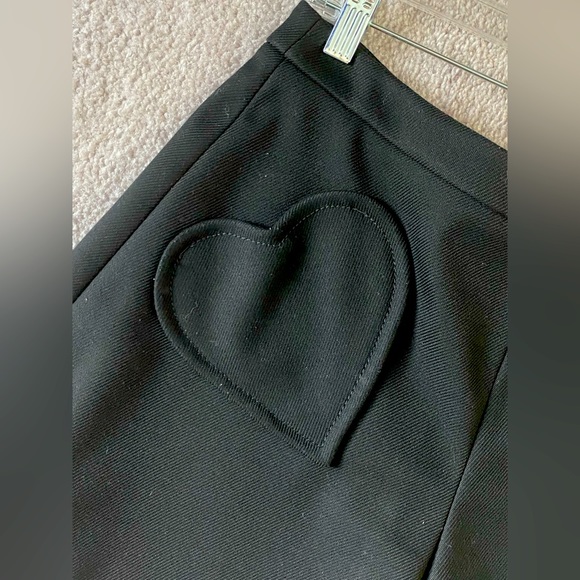 Red Valentino shorts black - Heart - Picture 4 of 5